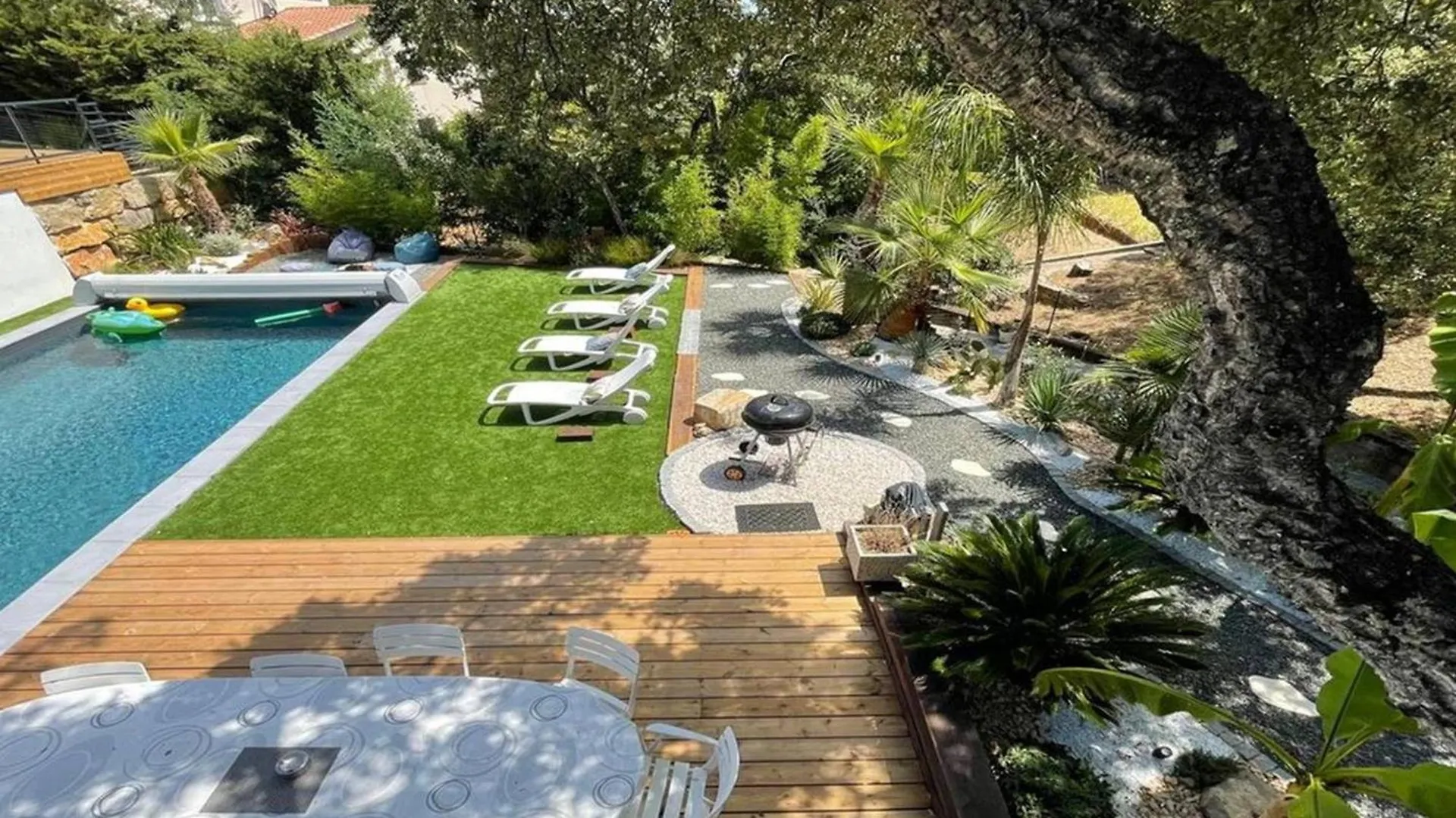 Villa Contemporaine Avec Piscine Et Climatisation A St Aygulf - Fr-1-768-113 Frejus